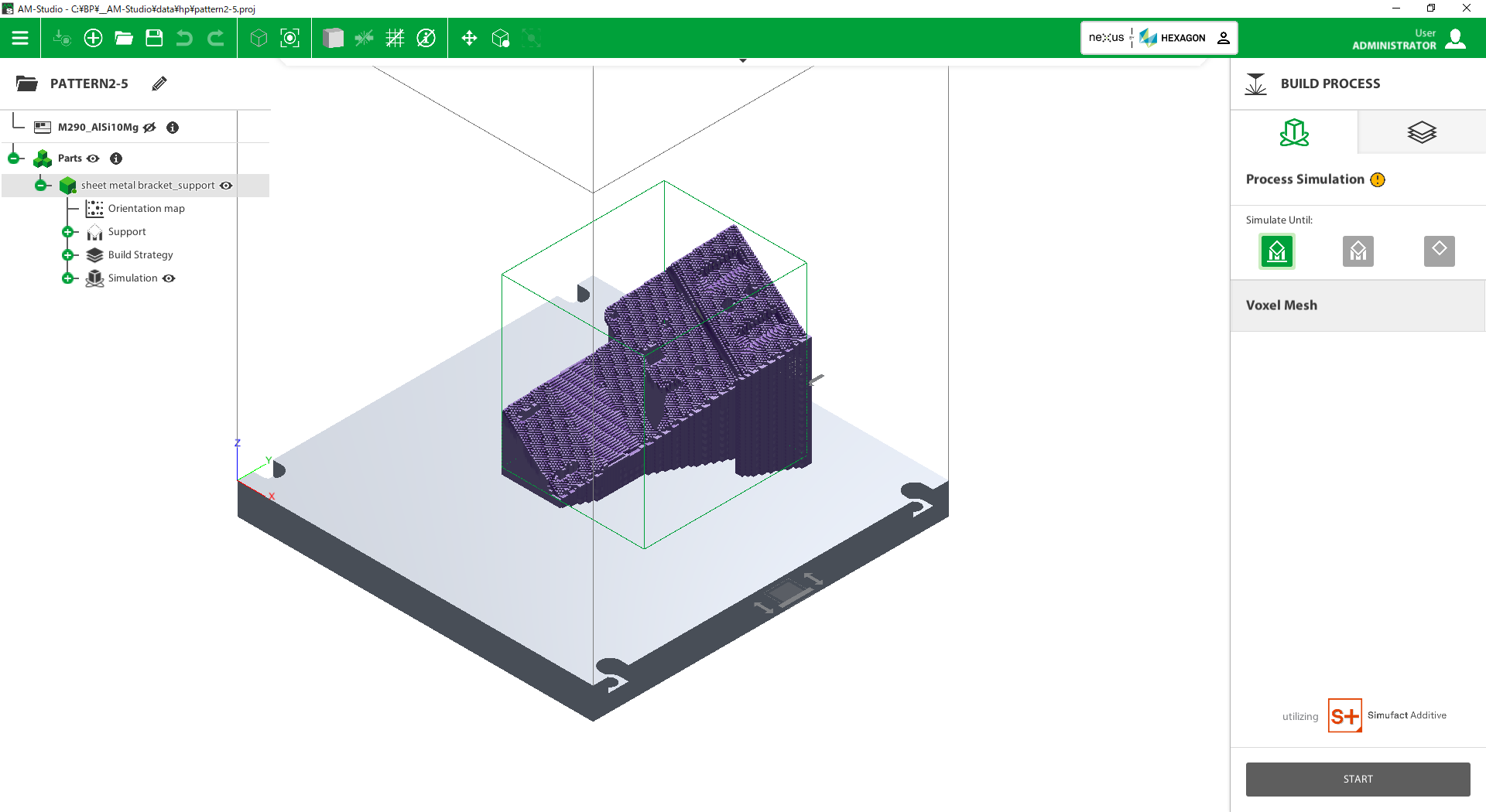 Voxelでの表示