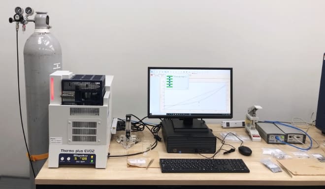 高温型示差走査熱量測定のイメージ