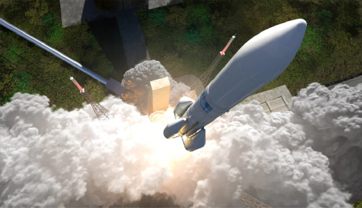 AMにより単一部品になった<br>新型ロケットAriane 6の駆動モジュール